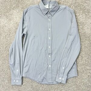 Rhone Product Type Mens S Classic Fit Grey Button-Down EUC